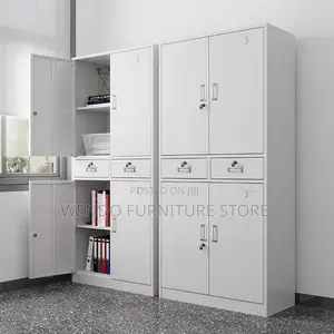 Office Cabinet; Steel Four Drawers Executive Office Large Cabinet