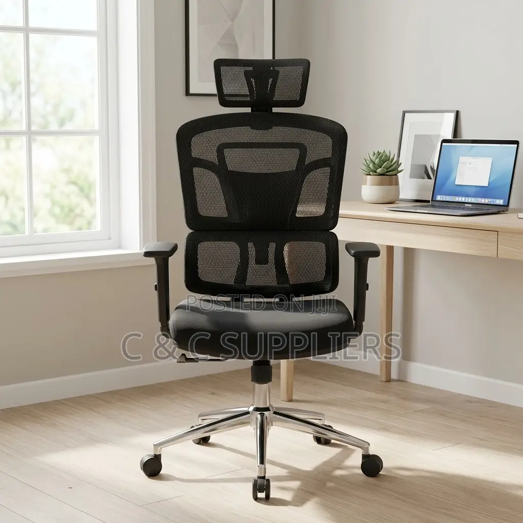 Orthopedic Adjustable Boss Mesh Chair.