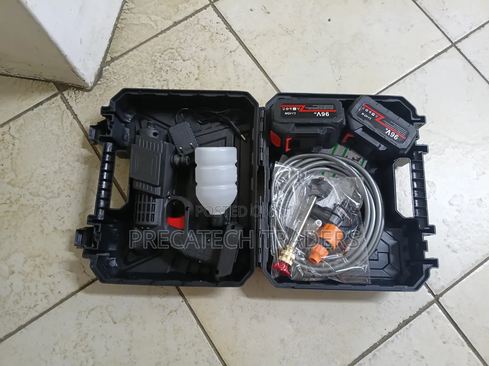 Car Washer Gun Portable Battery Powered Pressure Cleaning Gun