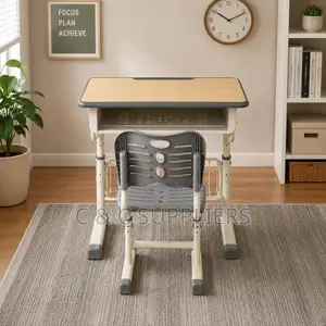 Modern Learning Kid's Desk and Chair Set