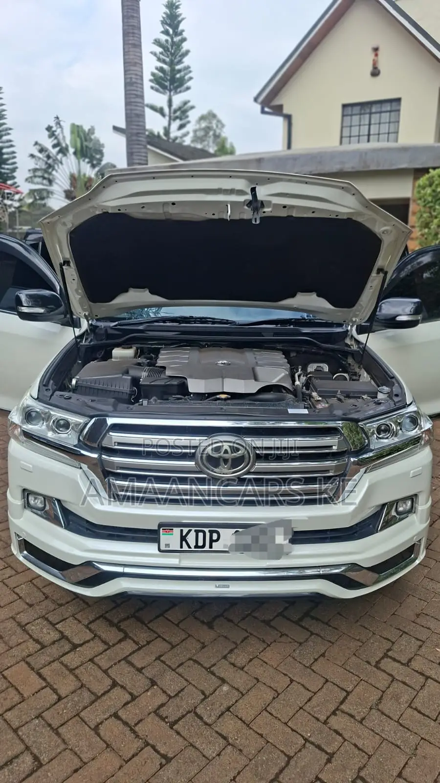 Toyota Land Cruiser 4.6 V8 ZX 2016 White