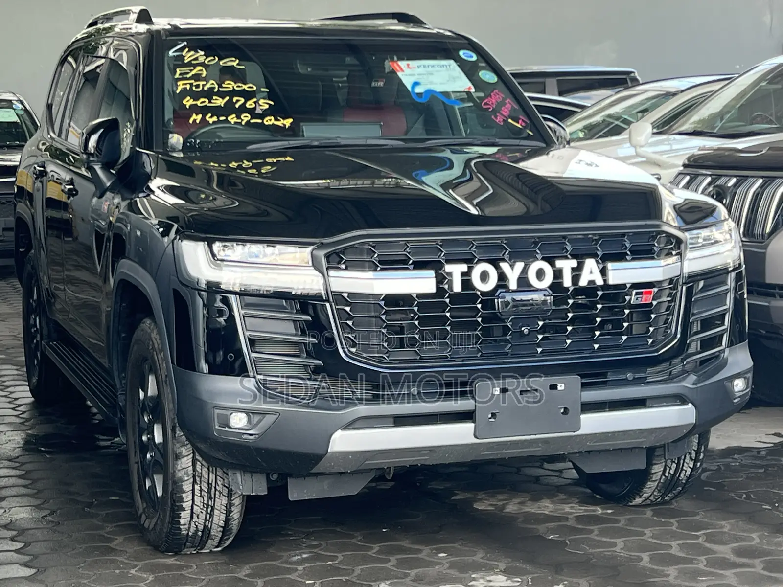 Toyota Land Cruiser 2022 Matt Black