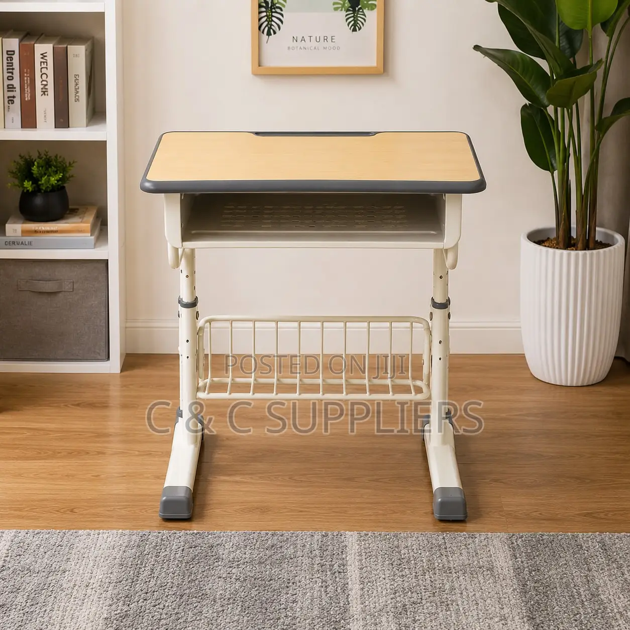 Modern Learning Kid's Desk and Chair Set