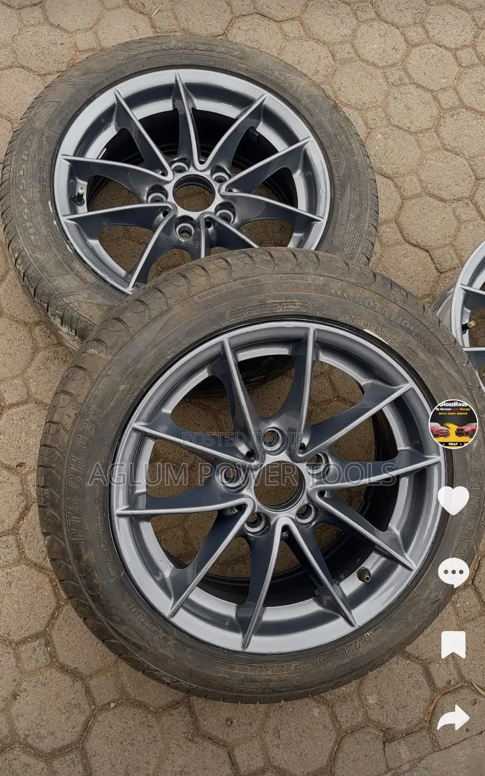 Size 16 Off Set Rim
