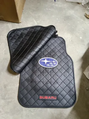 Subaru Floor Mats With Blue Logo