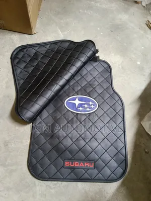 Subaru Floor Mats With Blue Logo
