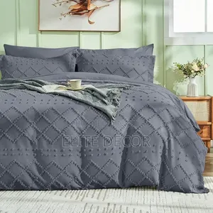 Tufted Duvet Set – Premium Bedding Set (6×6 6×7)