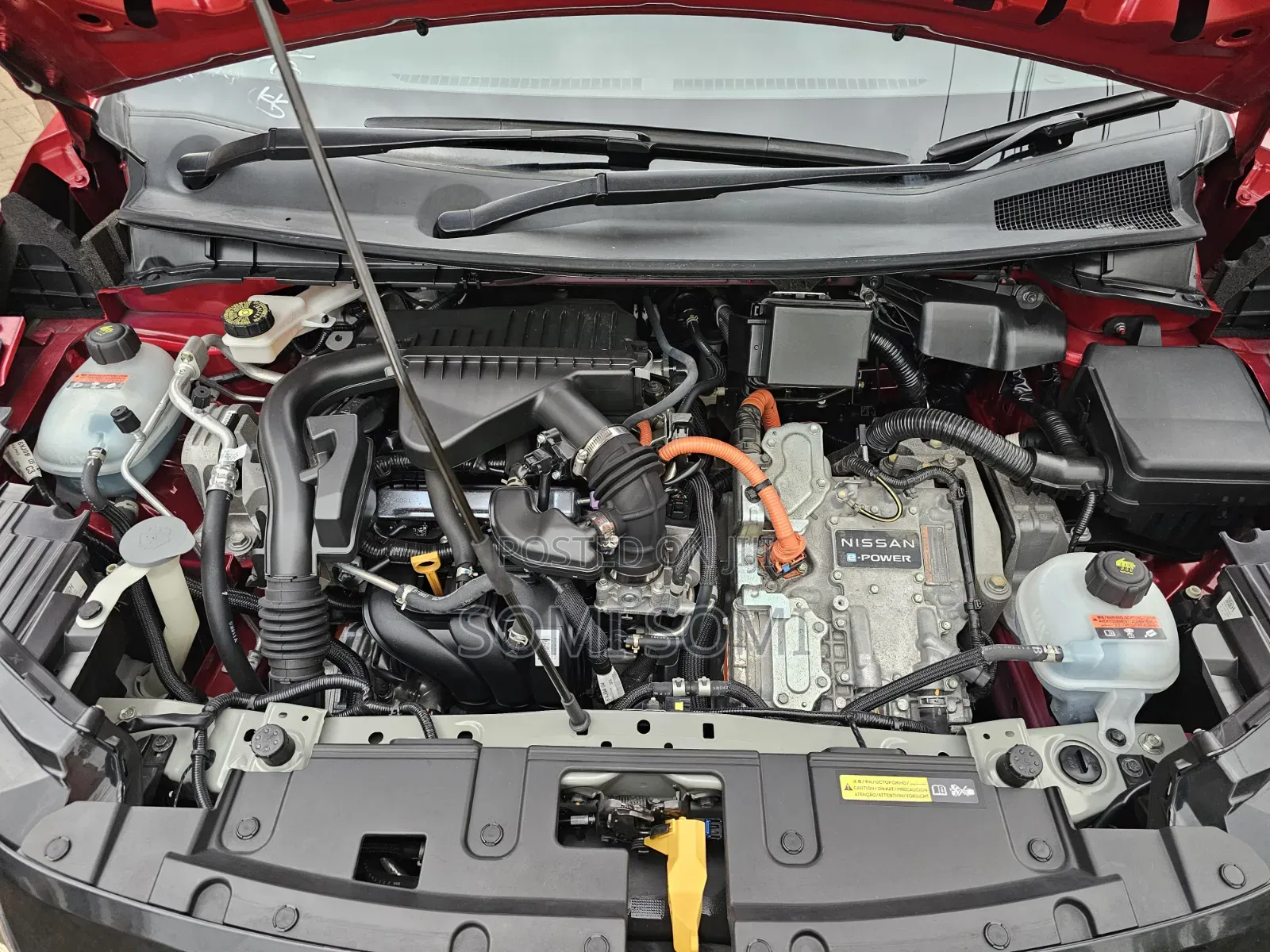 Nissan Note 1.2 Hybrid 2021 Red