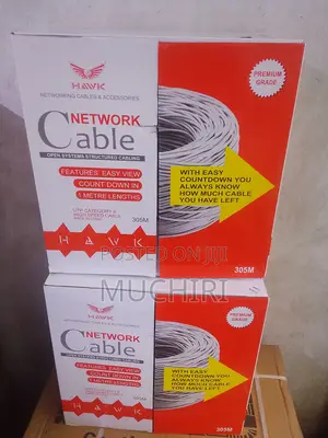 Hawk Cable Indoor Door Step Networking Cable 305m