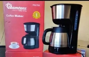 Ramtons RM/193 - Coffee Maker Anti Drip - 1.5L - Black (1YR WRTY)