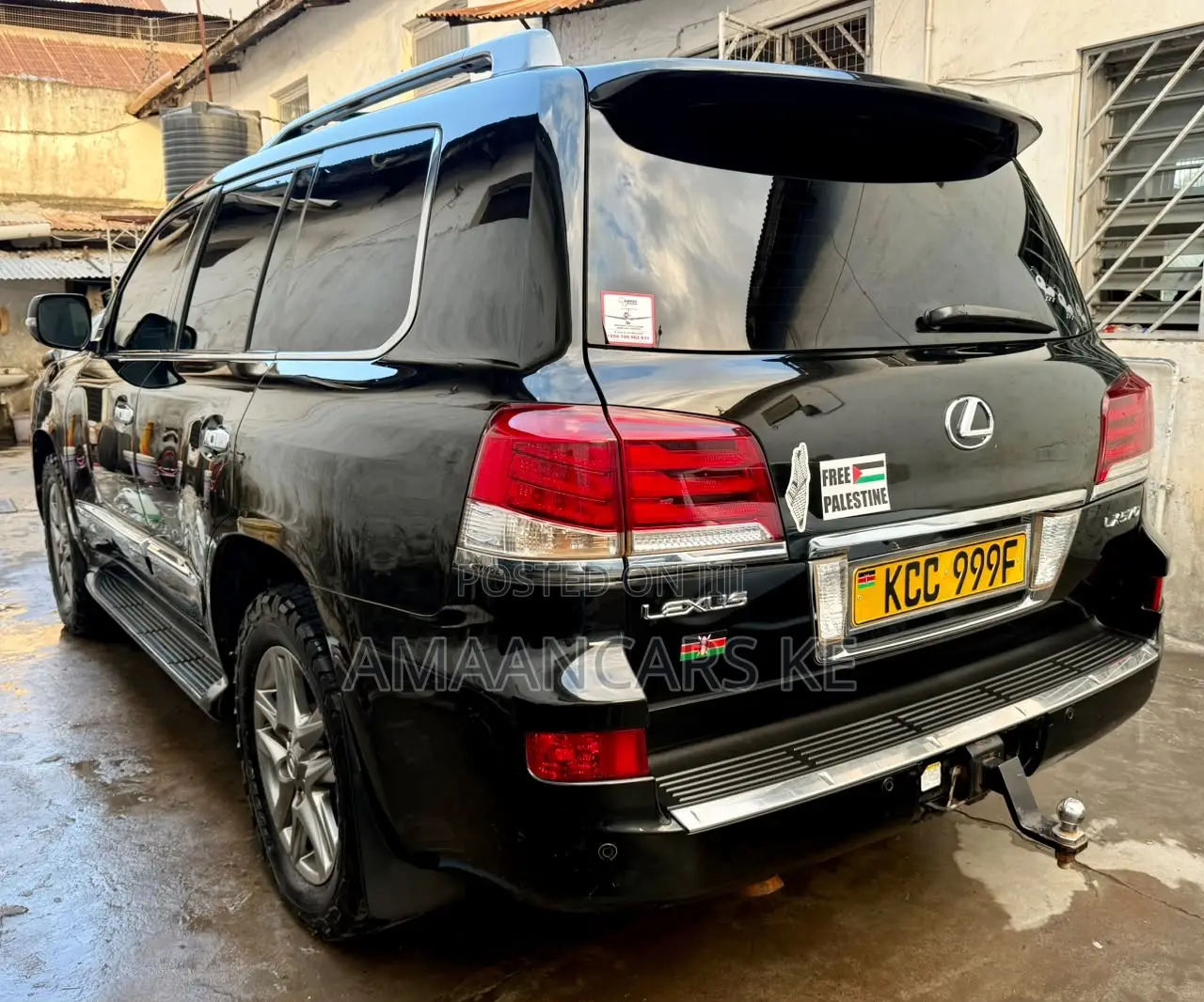 Lexus LX 570 AWD 2014 Black