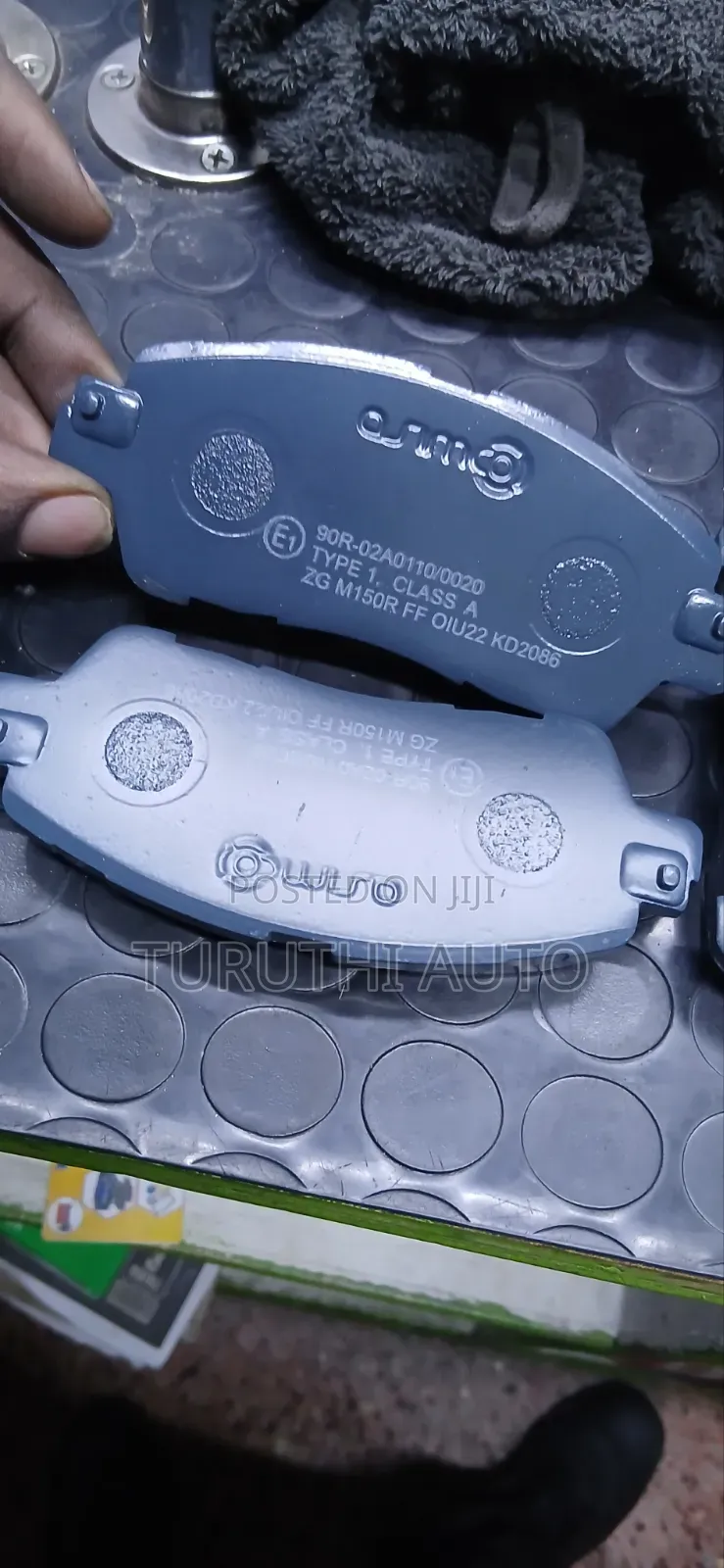 Front Asimco Brakepads Kd2086 ,Demio 2014-2022,Sirion