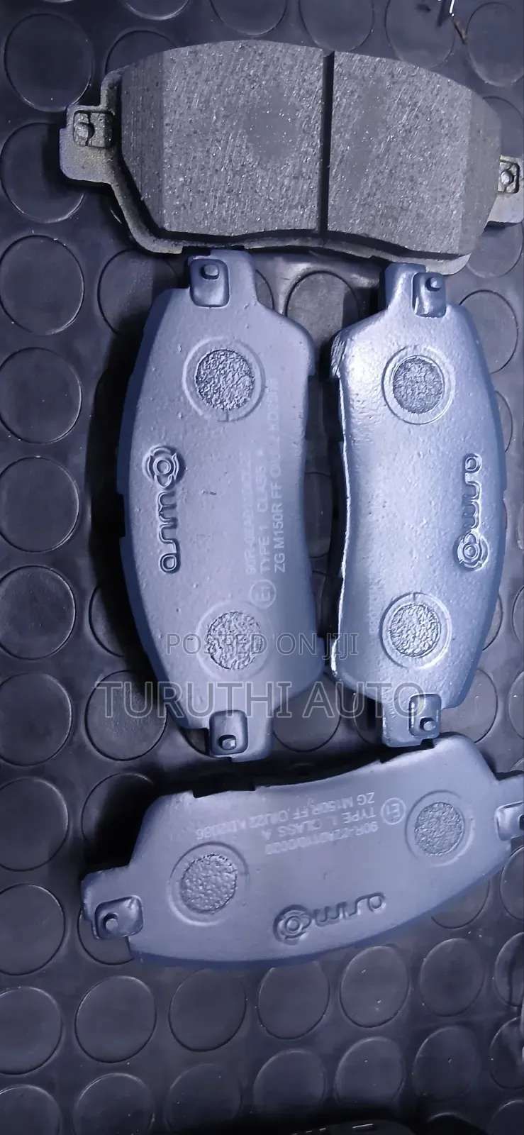 Front Asimco Brakepads Kd2086 ,Demio 2014-2022,Sirion