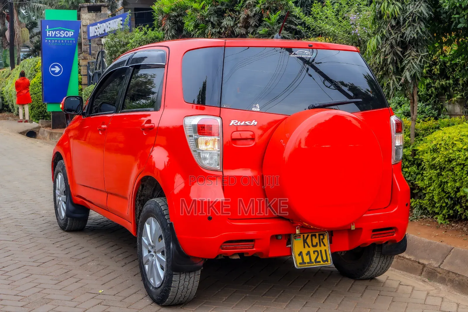 Toyota Rush 2012 Red