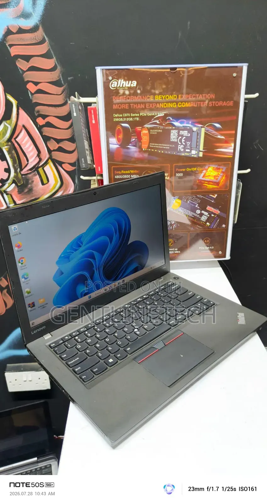 Laptop Lenovo ThinkPad T460 8GB Intel Core i5 HDD 128GB