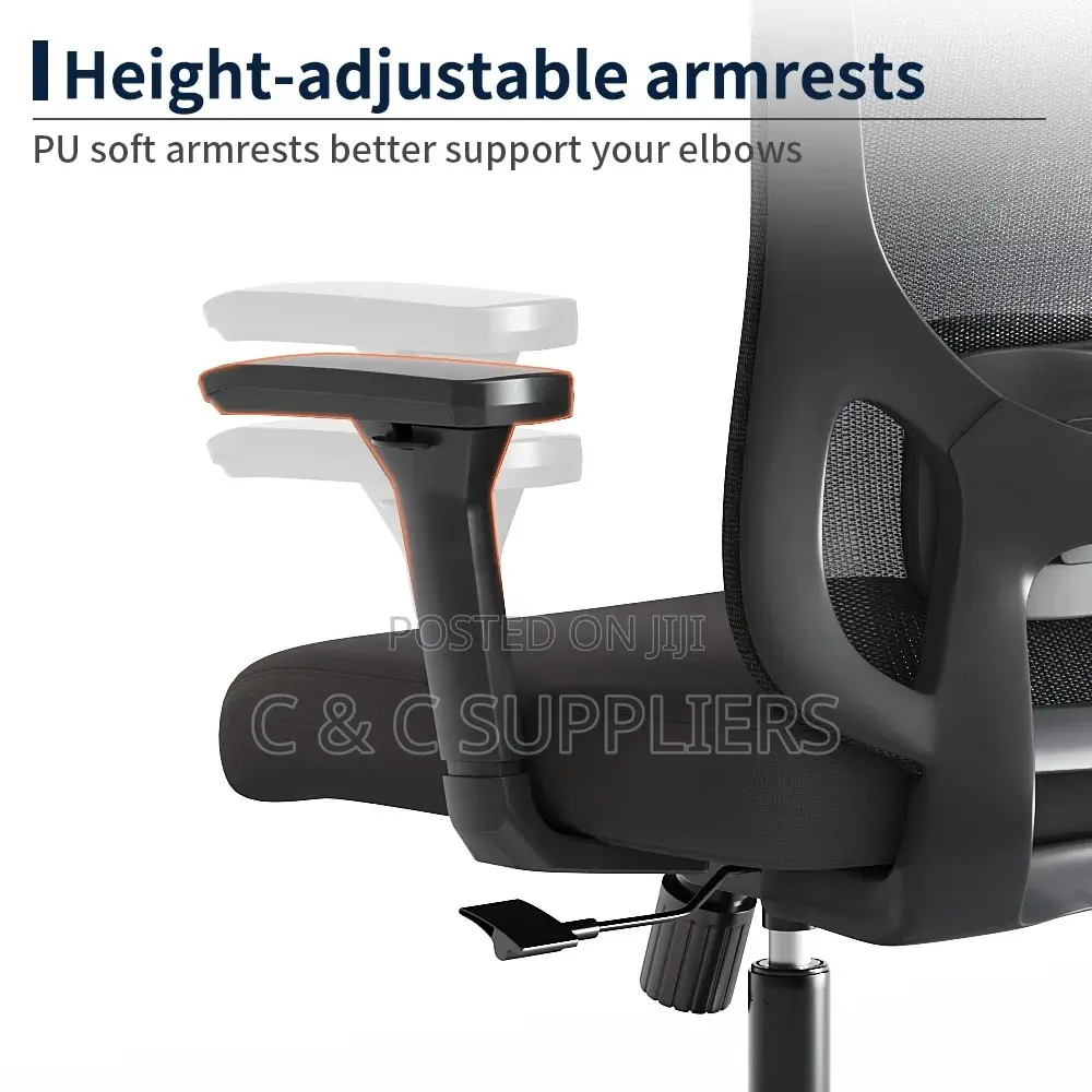 Swivel Modern Reception Ergonomic Chair.
