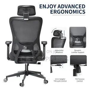 Swivel Modern Reception Ergonomic Chair.