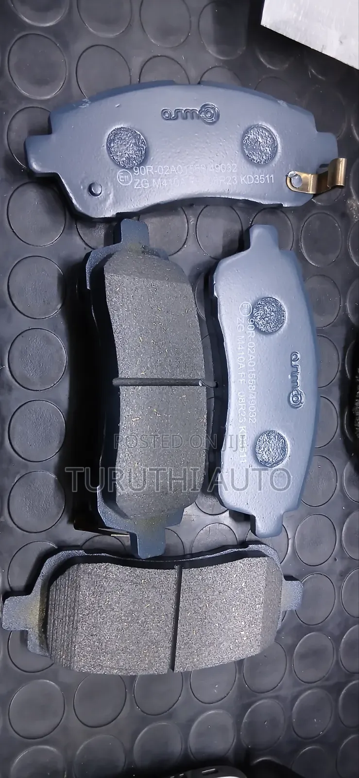 Asimco Brakepads Kd3511 Passo Kcg35,Demio 2007-2014,swift 2010-2017,