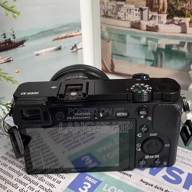 Sony A6000 Mirrorless With 19mm 55-210 Mm Lenses