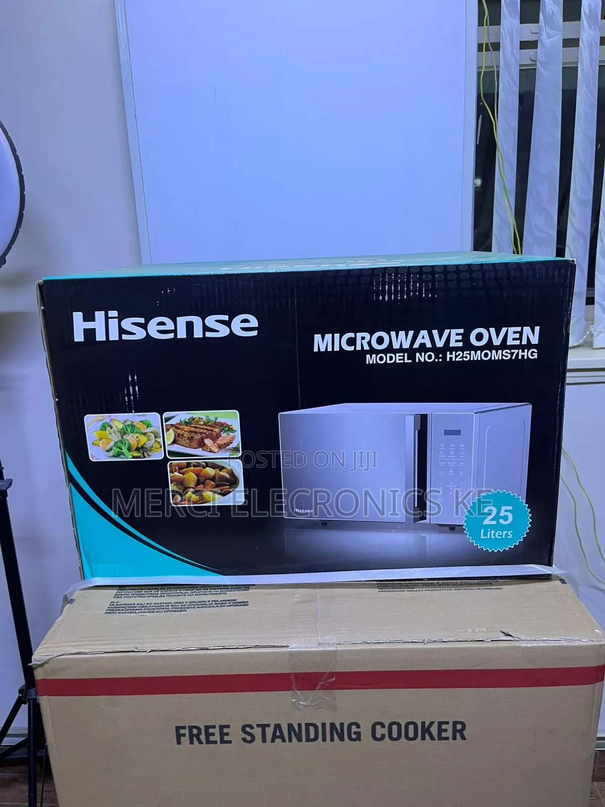 Hisense 25L H25MOMS7HG Grill Microwave