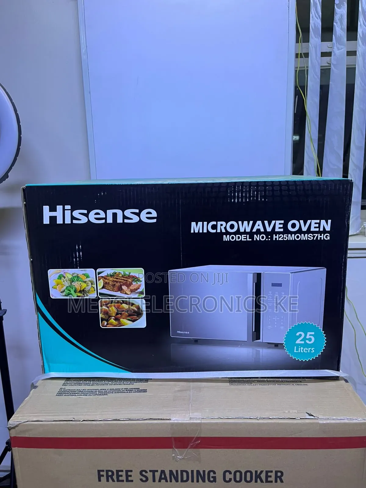 Hisense 25L H25MOMS7HG Grill Microwave