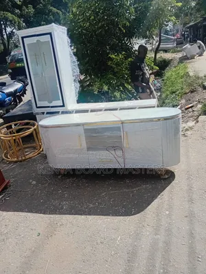 TV Stand With Side Cabinet, TV Stand