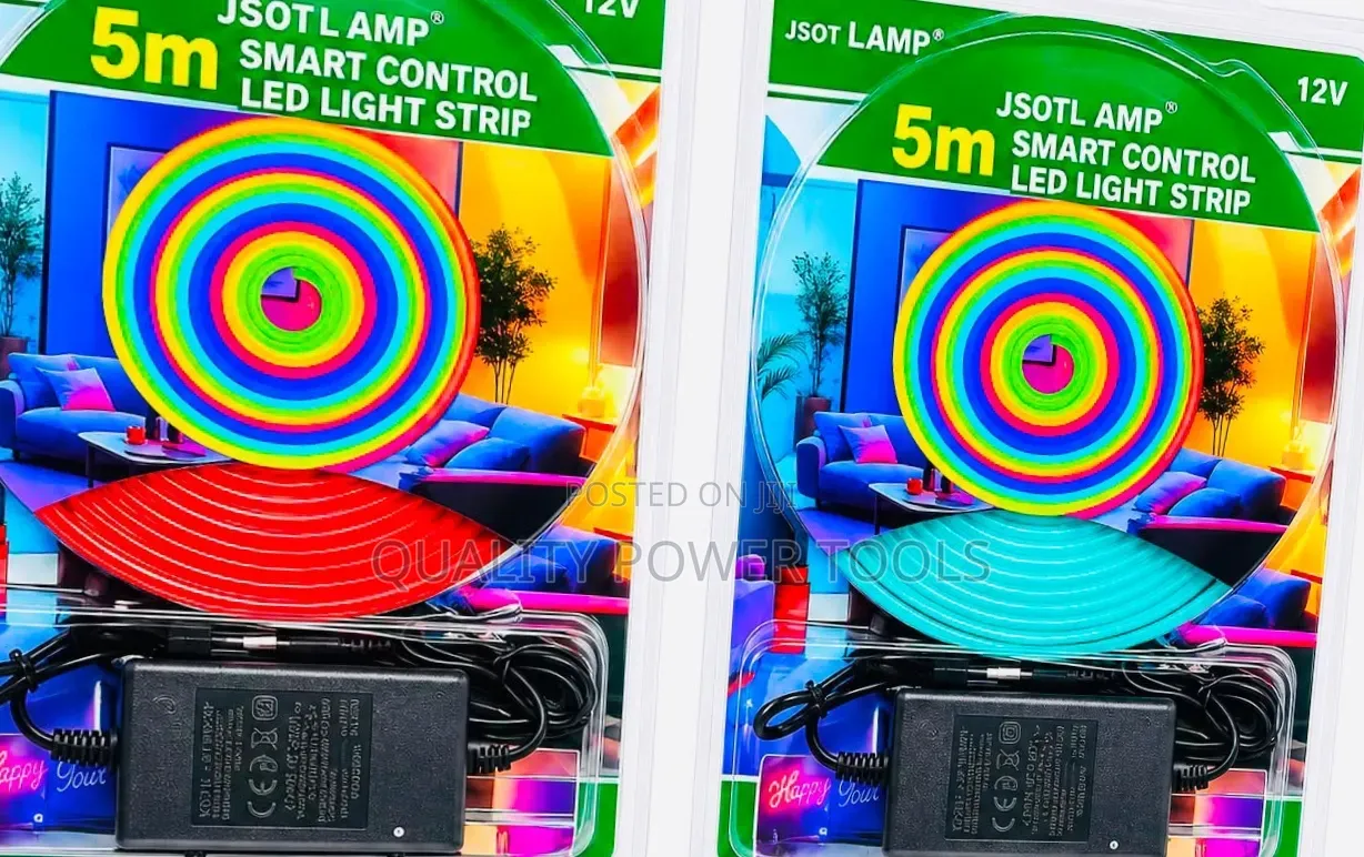 Smart Control LED Light Strip Features a 5-Meter Flexible Neon Rope
