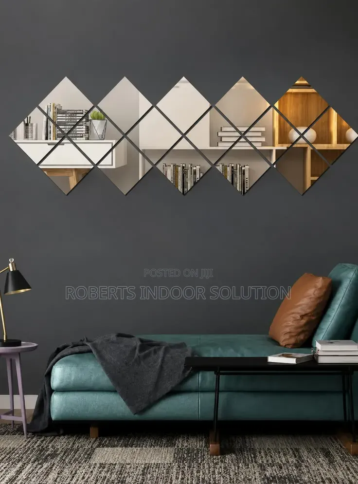 Acrylic Self Adhesive Diamond Mirrors