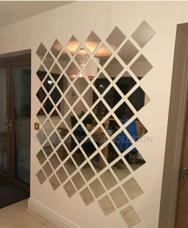 Acrylic Self Adhesive Diamond Mirrors
