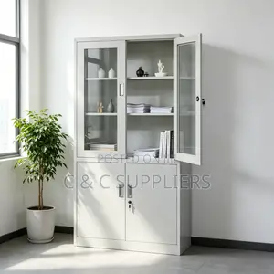 2-Door Cabinet With Adjustable Shelves