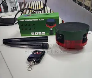 Solar Outdoor Security Alarm With Infrared Motion Detection