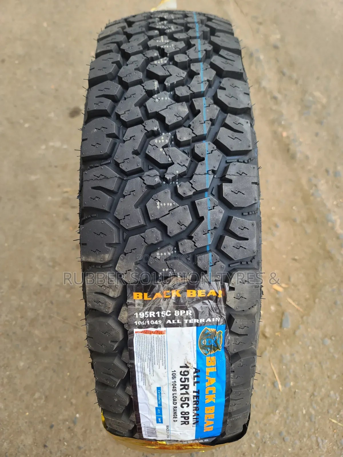 195 R15 C Black Bear Tyres 8pr All-Terrain