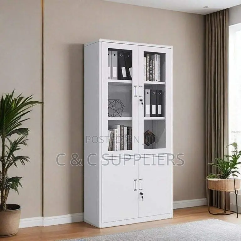 2-Door Cabinet With Adjustable Shelves