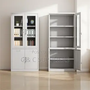 2-Door Cabinet With Adjustable Shelves