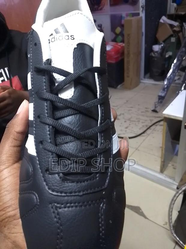 The Black Football Adidas Boots