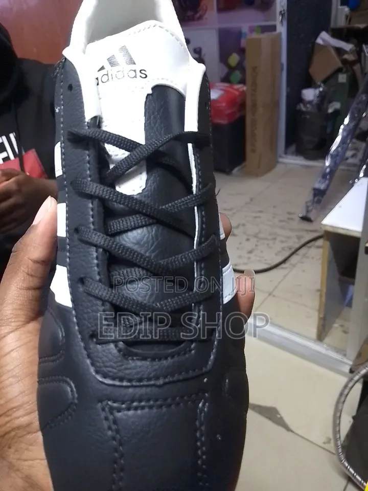 The Black Football Adidas Boots