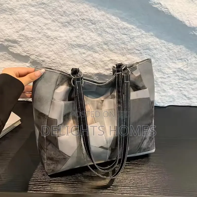 Geometry Pattern Solid Colour Underarm Shoulder Bags_re