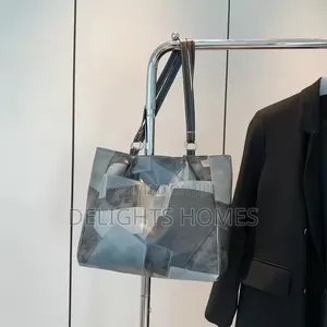 Geometry Pattern Solid Colour Underarm Shoulder Bags_re