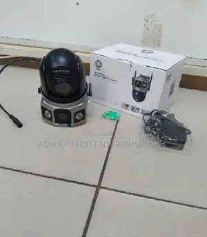 360° Dual Lens Smart CCTV Camera – Continuous AC Power