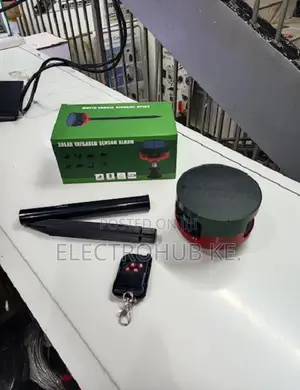 Solar Infrared Sensor Alarm