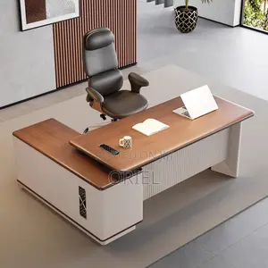 Office Desk : 1.6 Metres Executive L-Shaped Office Table