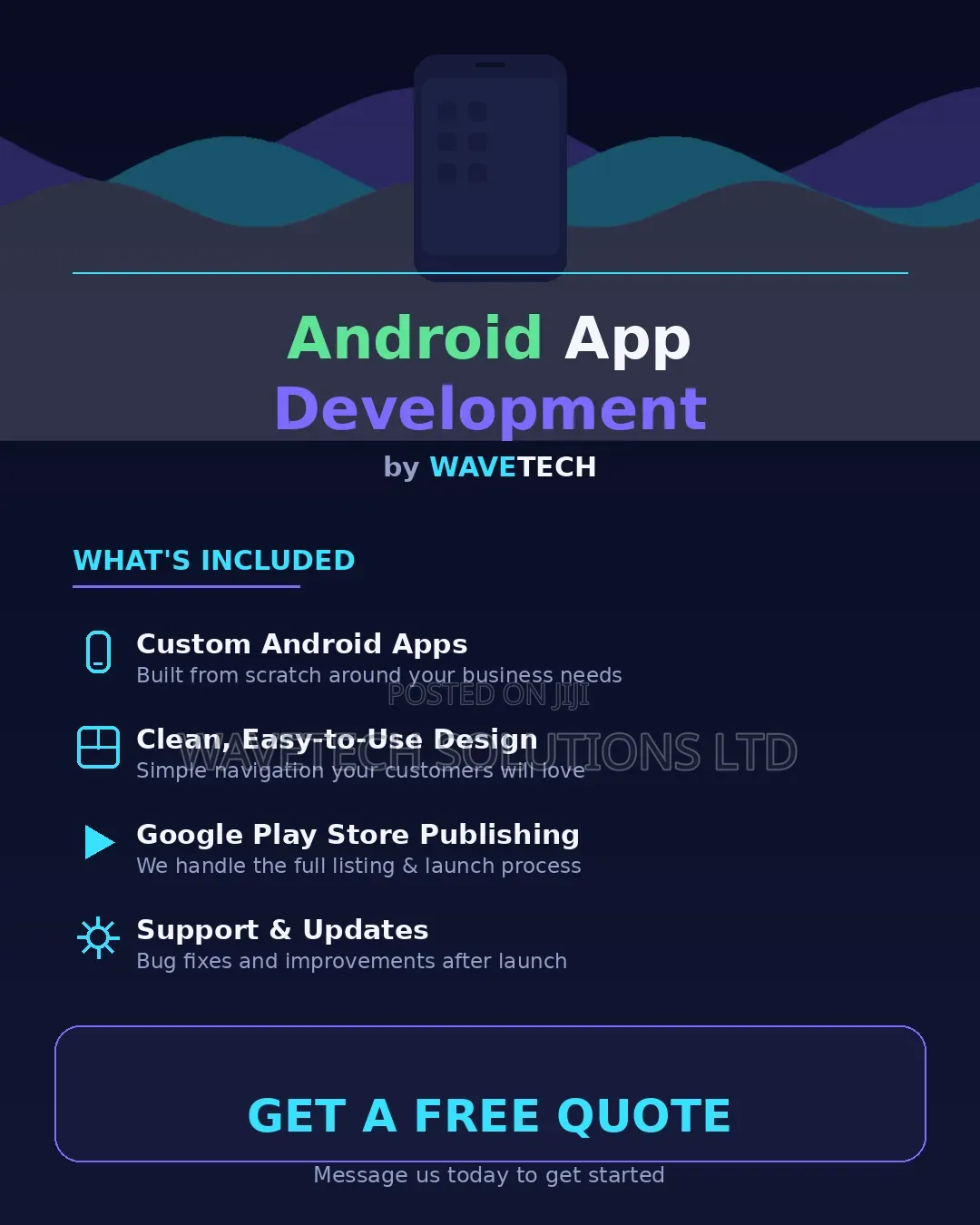 Mobile App Development. Android App