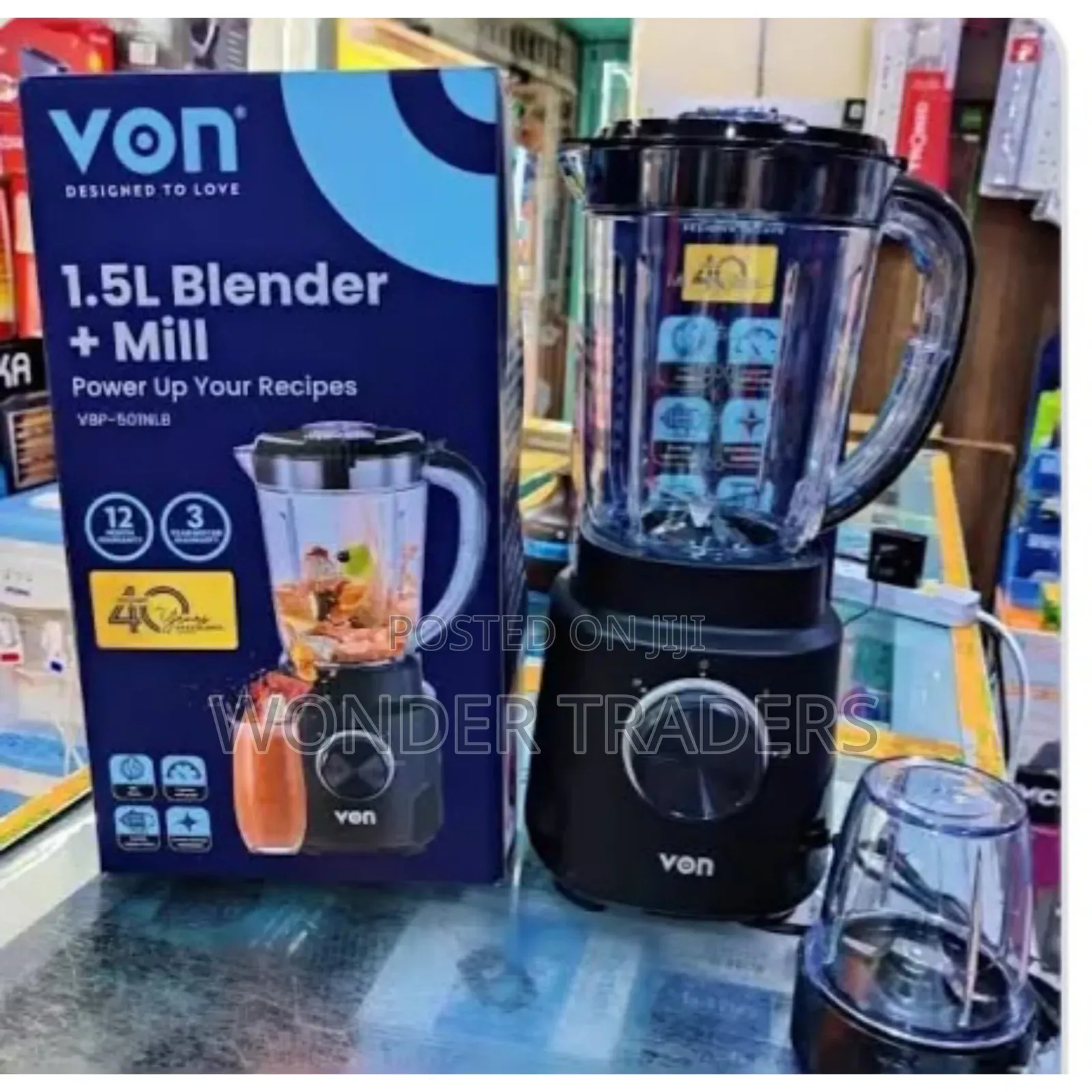 *Von 2 in 1 Blender 