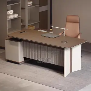 Office Desk : 1.6 Metres Executive L-Shaped Office Table
