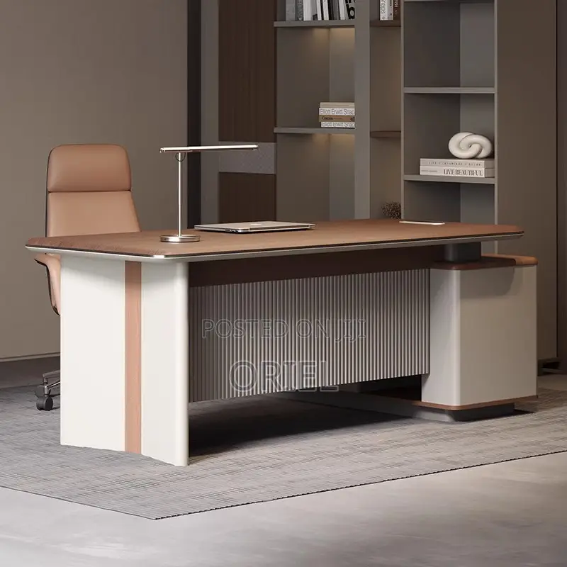 Office Desk : 1.6 Metres Executive L-Shaped Office Table