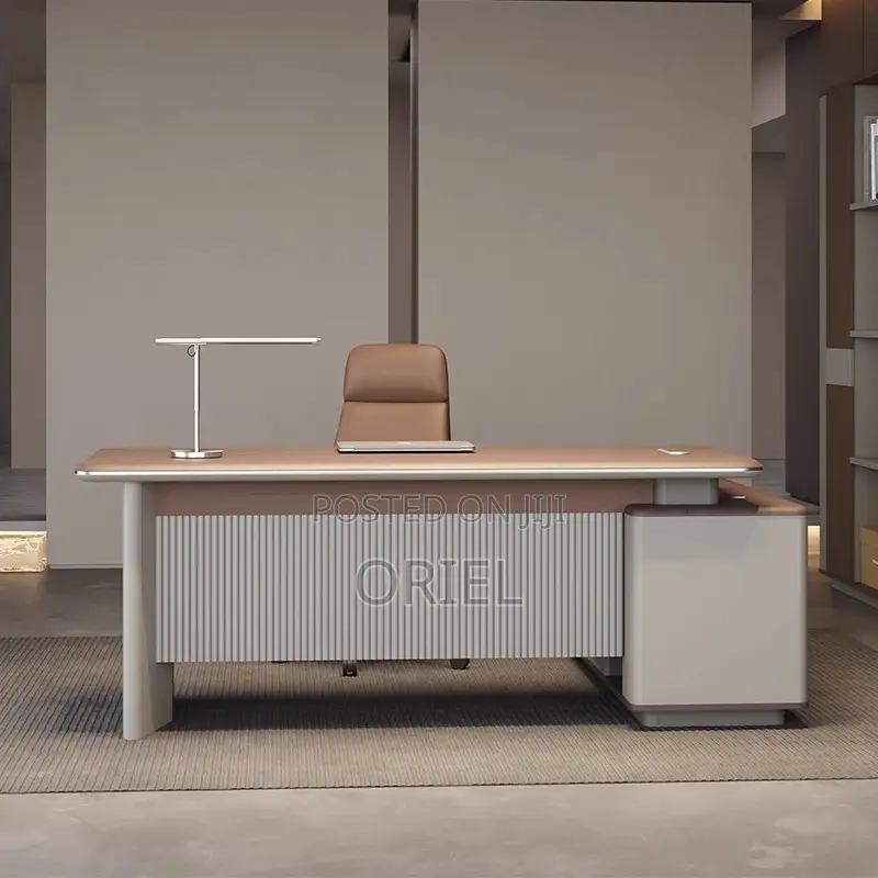 Office Desk : 1.6 Metres Executive L-Shaped Office Table