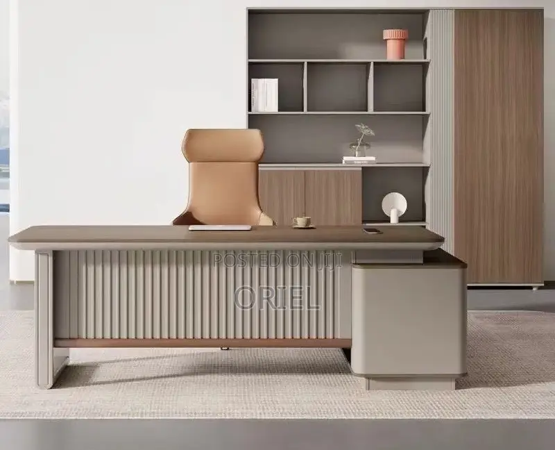 Office Desk : 1.6 Metres Executive L-Shaped Office Table