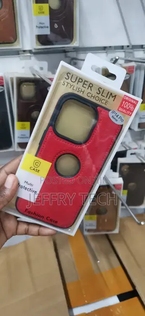 iPhone 14 Pro Leather Finish COVER