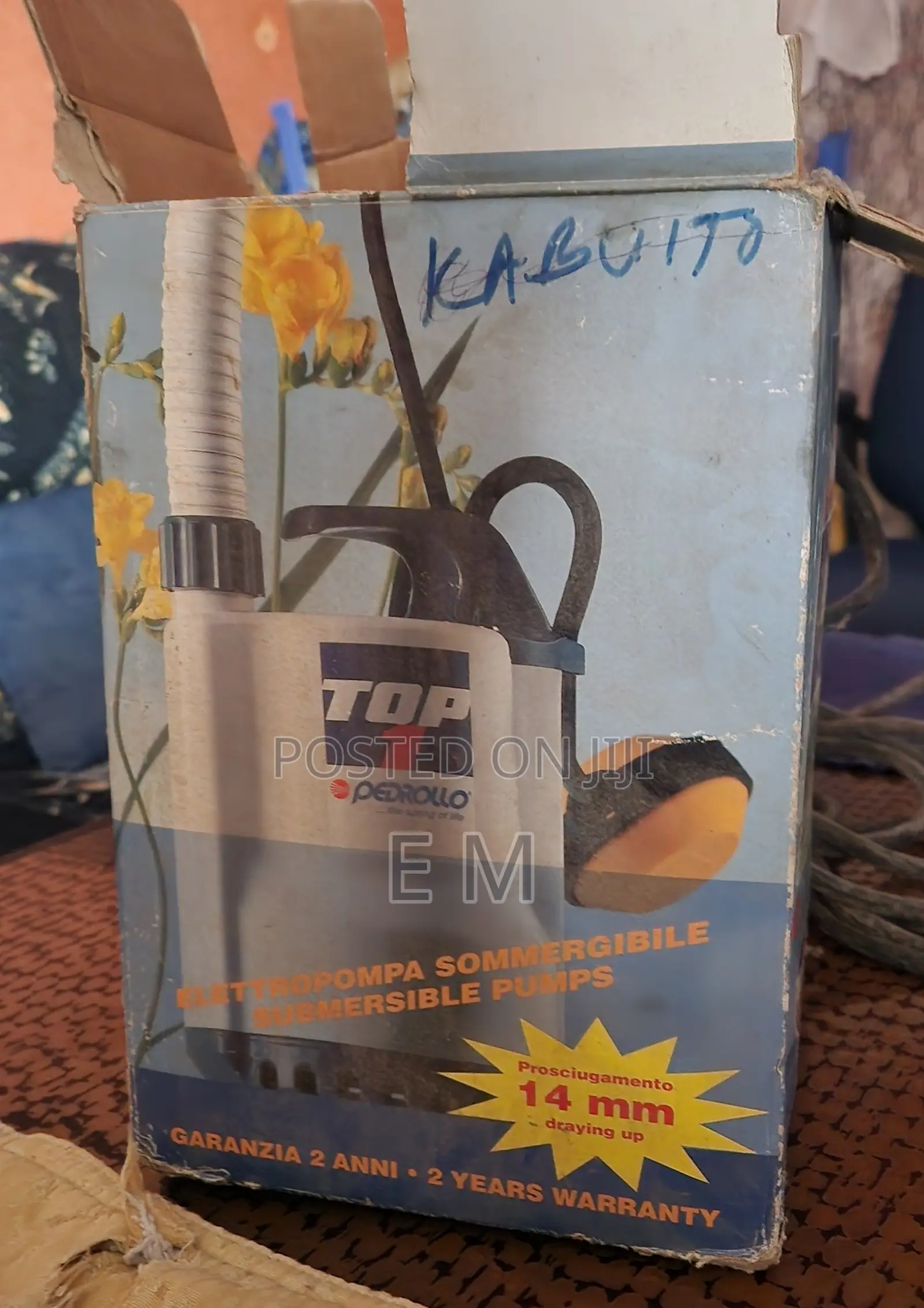 Pedrollo TOP 2 Submersible Drainage Water Pump