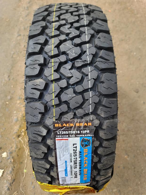 Lt 265 /75 R16 Black Bear Tyres 10pr a/T All-Terrain Ii